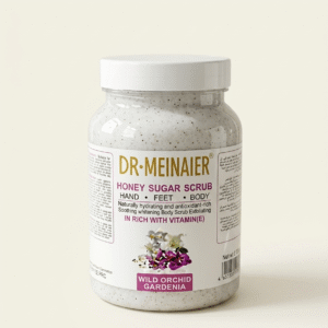 Dr. Meinaier Honey Sugar Scrub — Wild Orchid Gardenia