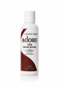 Adore 104 Sienna Brown Semi-Permanent Hair Color (Creative Image)