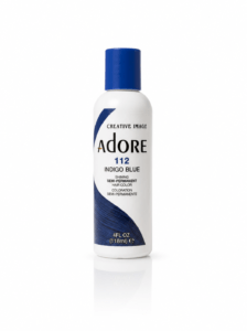 Adore 112 Indigo Blue Semi-Permanent Hair Color (Creative Image)