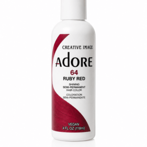 Adore 64 Ruby Red Semi-Permanent Hair Color (Creative Image)
