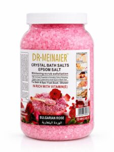 Dr. Meinaier Crystal Bath Salts (Epsom Salt) - Bulgarian Rose