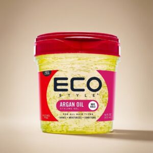 Eco Style Argan Oil Styling Gel, Max Hold (16fl oz/473ml)