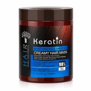 Keratin Moisturizing & Smooth Creamy Hair Mask 1000ml