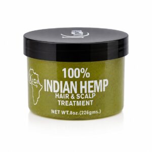 Kuza 100% Indian Hemp Hair & Scalp Treatment — 8 oz