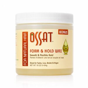 Ossat Form & Hold Wax, 5-in-1 Oils (16oz/454g)